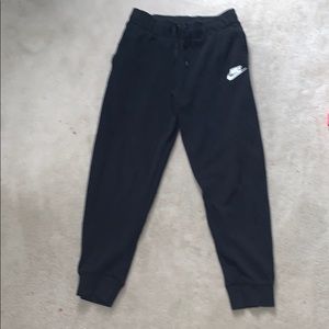 Black Nike sweatpants